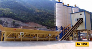 MITNIK HZS50 Statioanry Concrete Mixing Plant For Sale