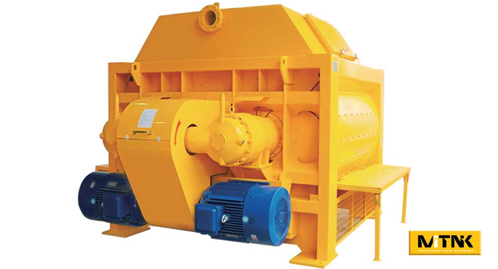 MTSW Big Aggregate Water Conservancy Concrete Mixer For Dam-Working