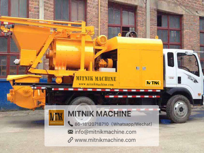 How To Maintain The Small Concrete Mixer Pump In One Machine