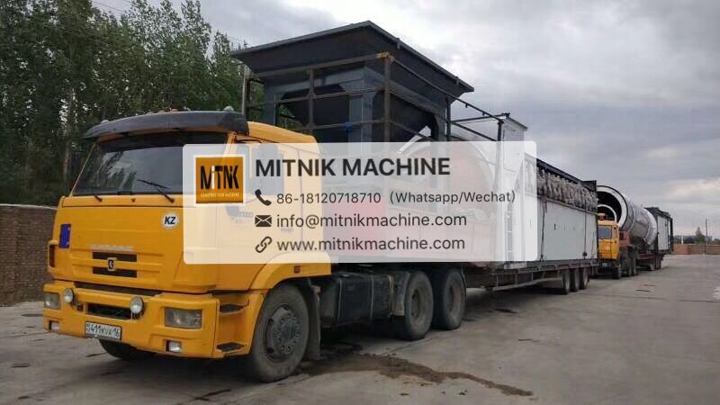 The Working Processing Of Concrete Asphalt Mixing Equipment