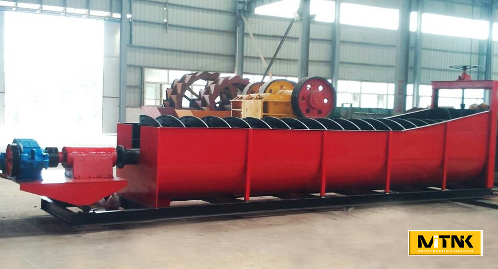 LSX Spiral Sand Washer Machine For Sand Production Line